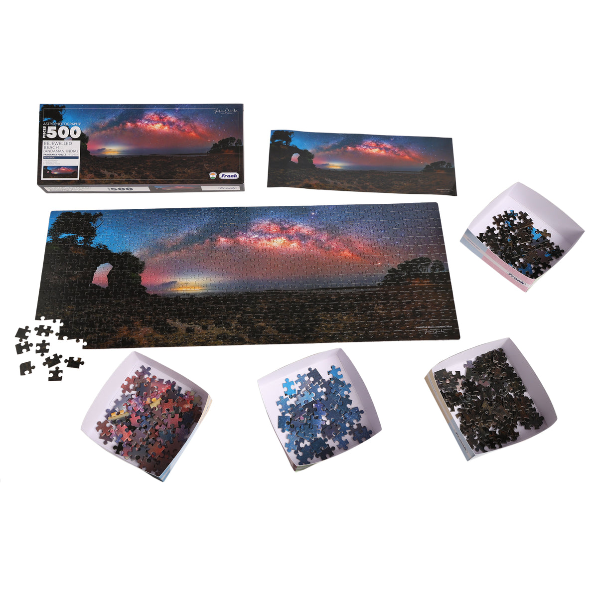 Bejewelled Beach 500 Pieces Puzzle