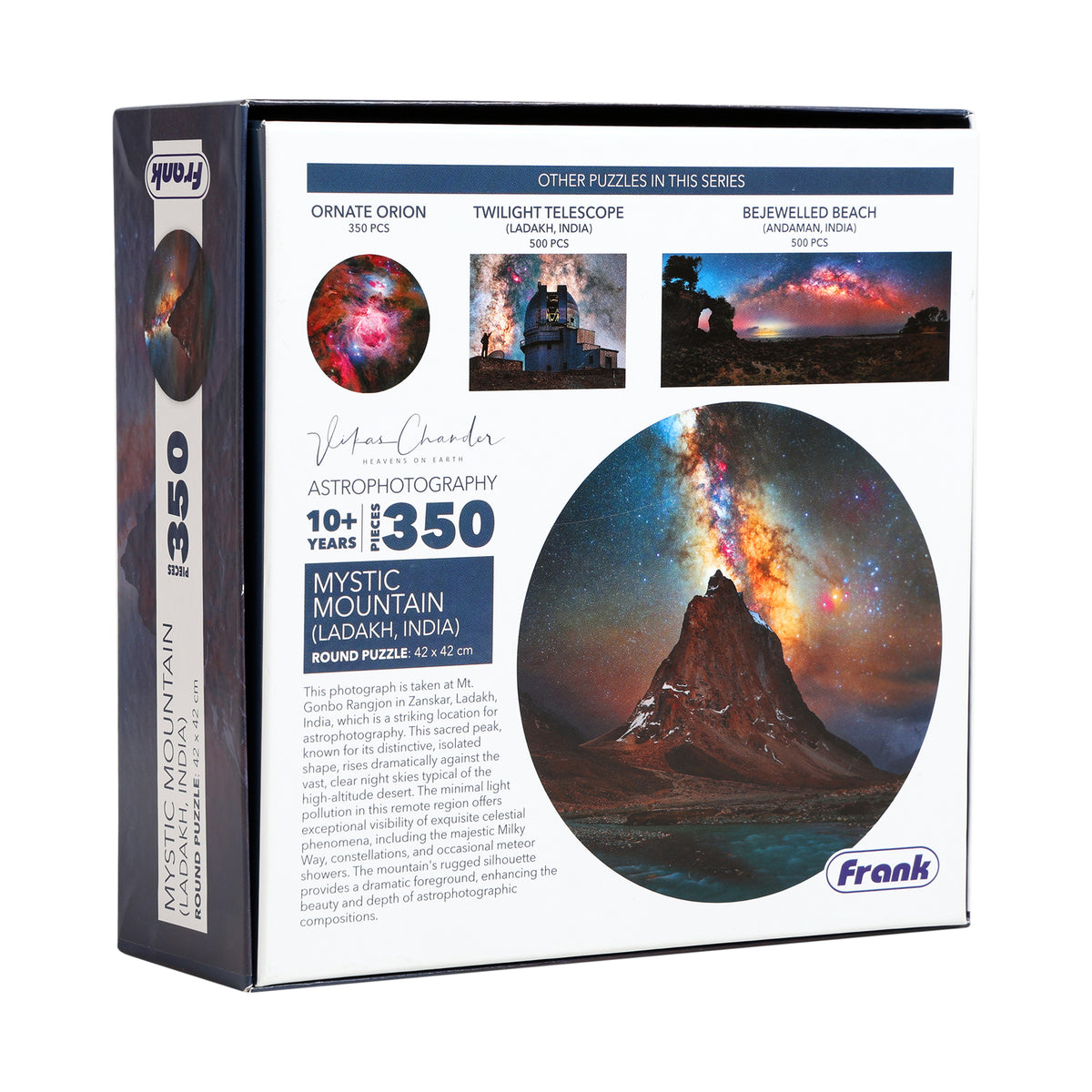 Mystic Mountain 350 Pieces Round Puzzle