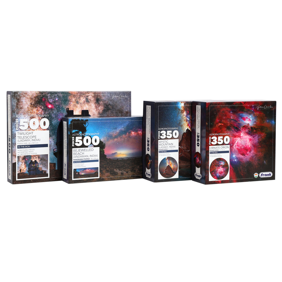 Mystic Mountain 350 Pieces Round Puzzle