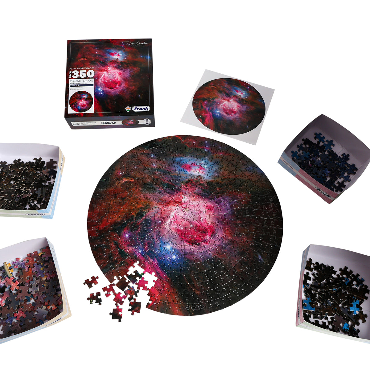 Ornate Orion 350 Pieces Round Puzzle