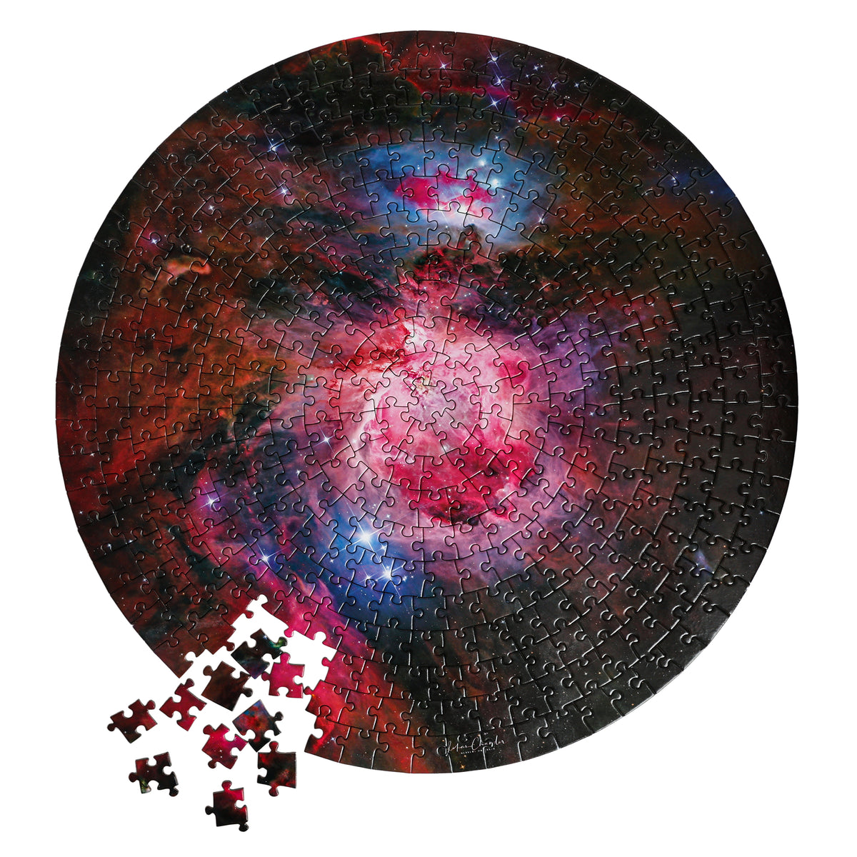 Ornate Orion 350 Pieces Round Puzzle