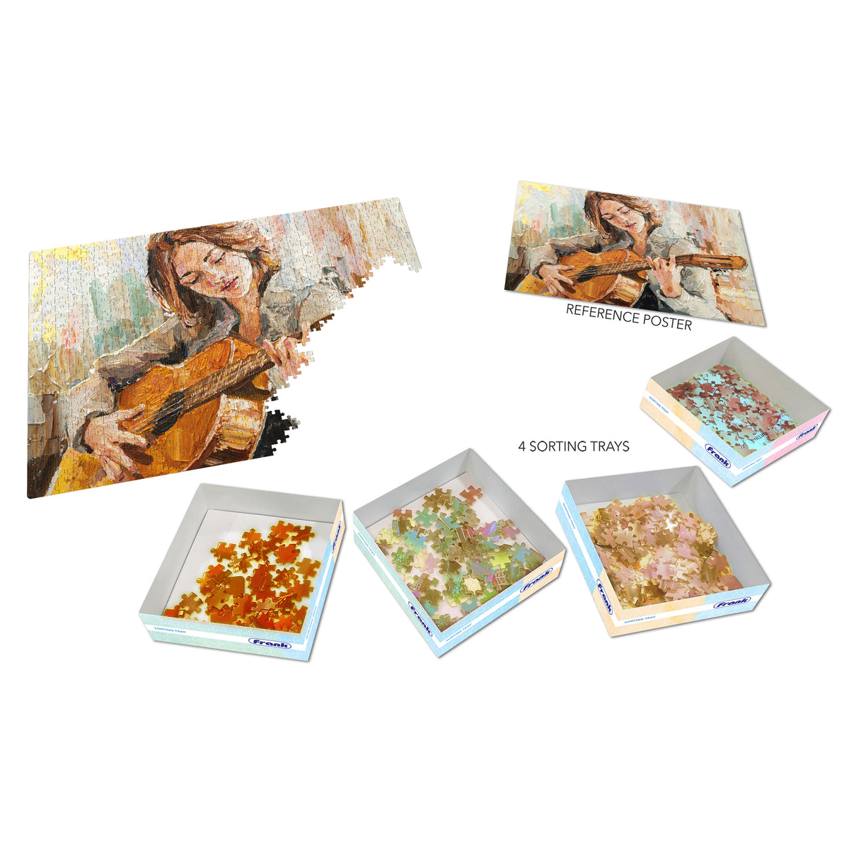 The Guitarist 750 Pieces