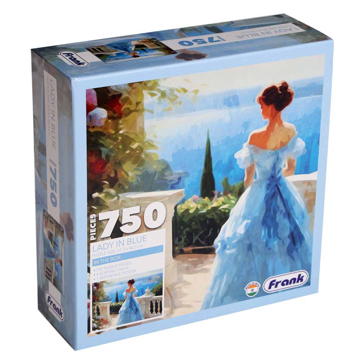 Lady in Blue 750 Pieces Puzzle