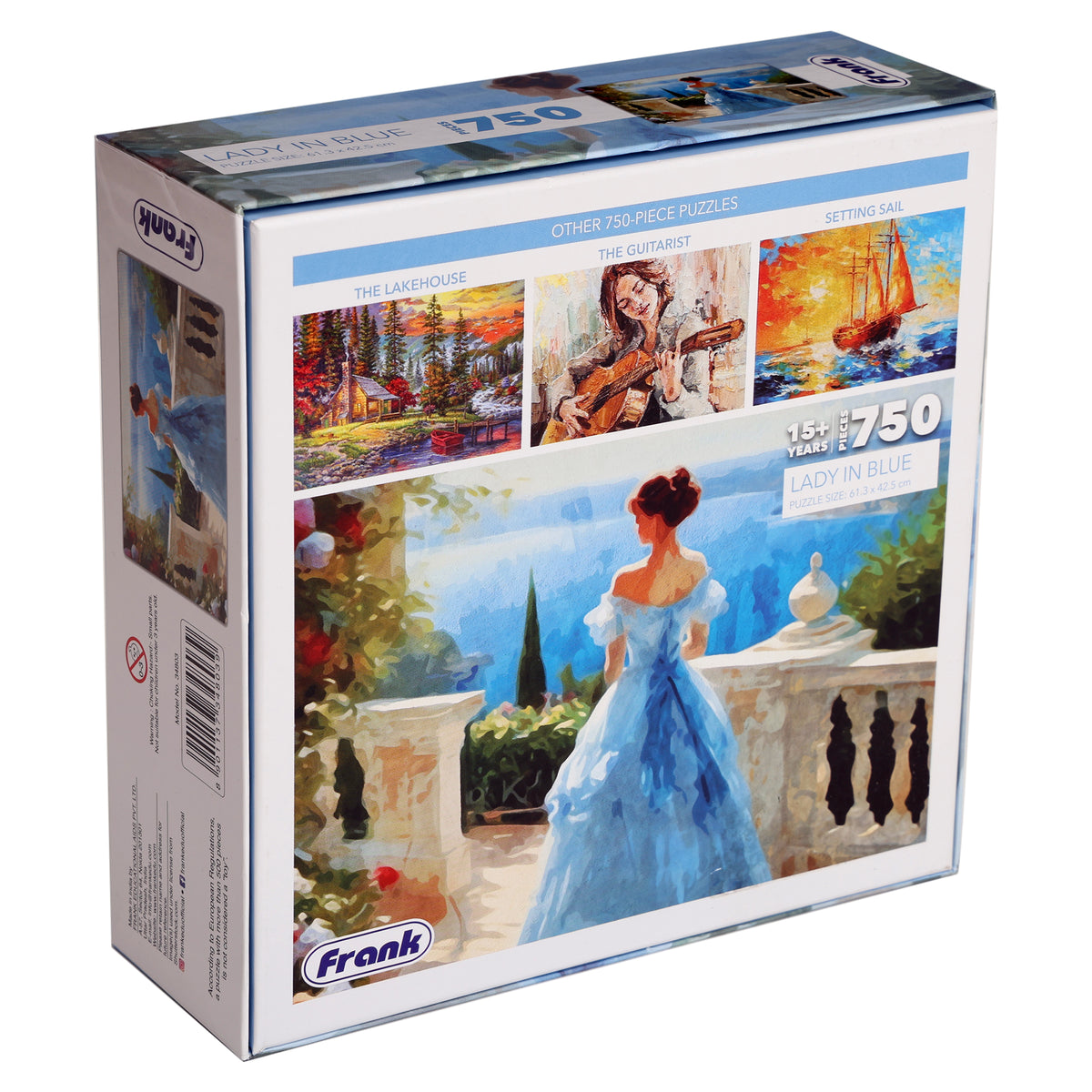 Lady in Blue 750 Pieces Puzzle