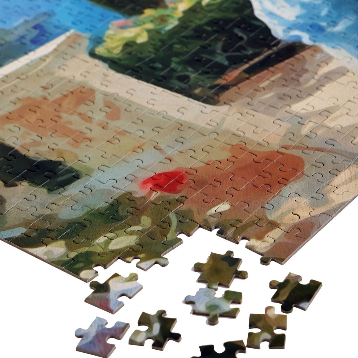 Lady in Blue 750 Pieces Puzzle