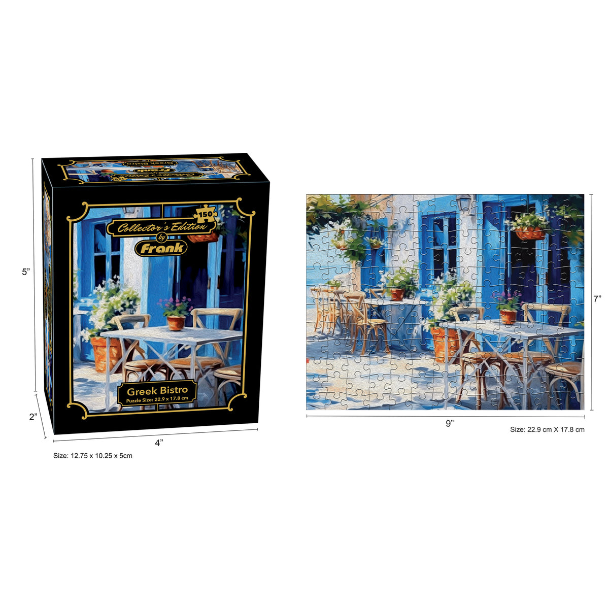 Greek Bistro Collector's Edition 150 Pieces Puzzle