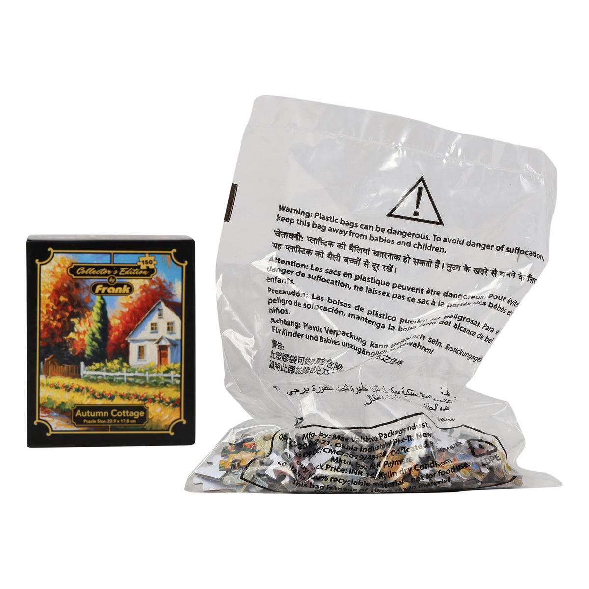 Autumn Cottage Collector's Edition 150 Pieces Puzzle