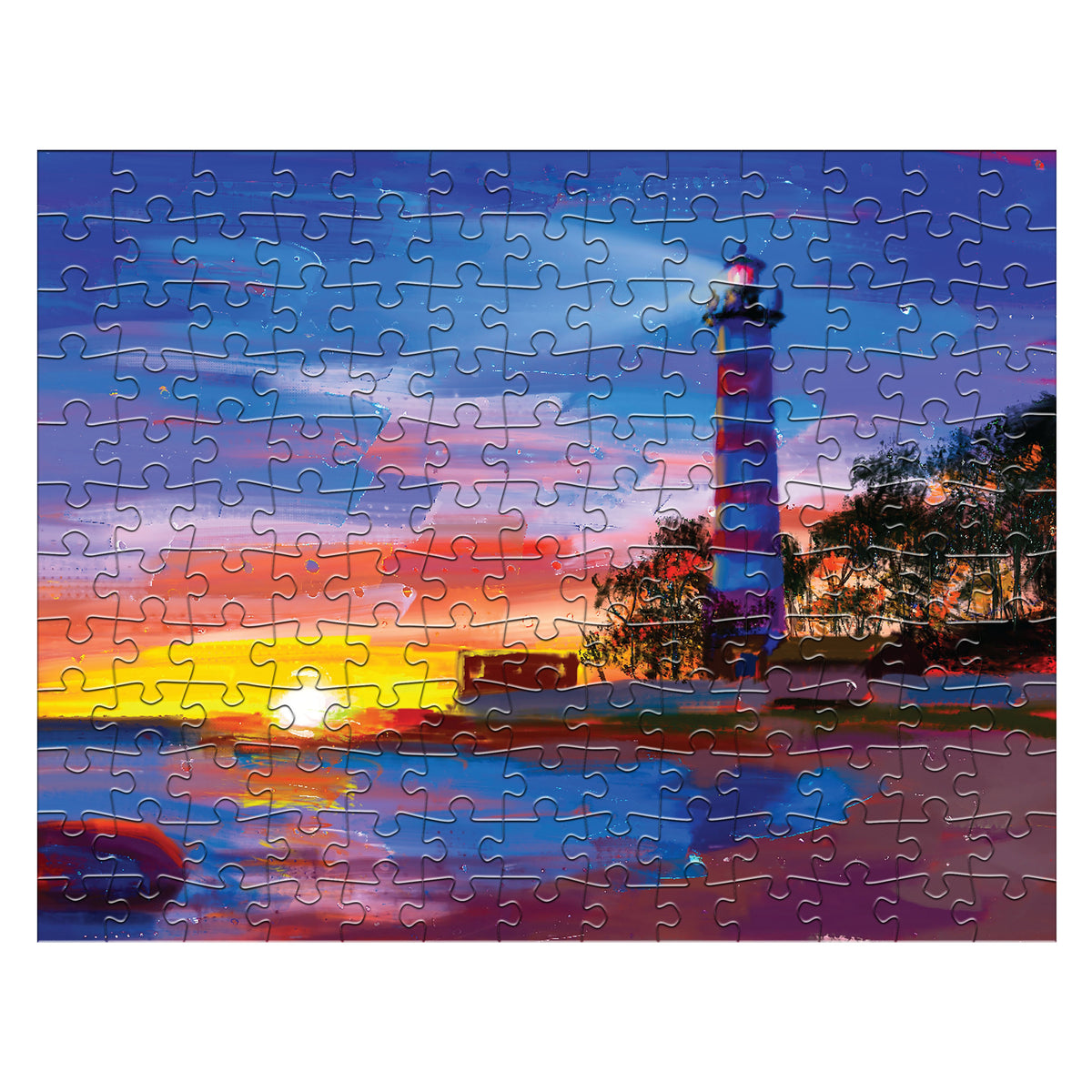 Coastal Lighthouse Collector's Edition 150 Pieces Puzzle