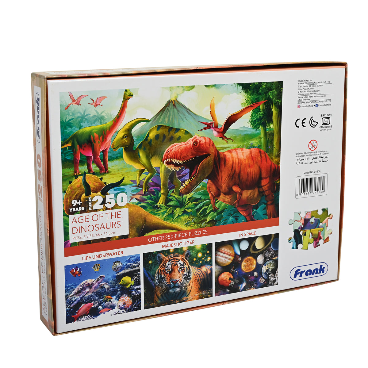 Age of the Dinosaurs 250 Pieces Puzzle