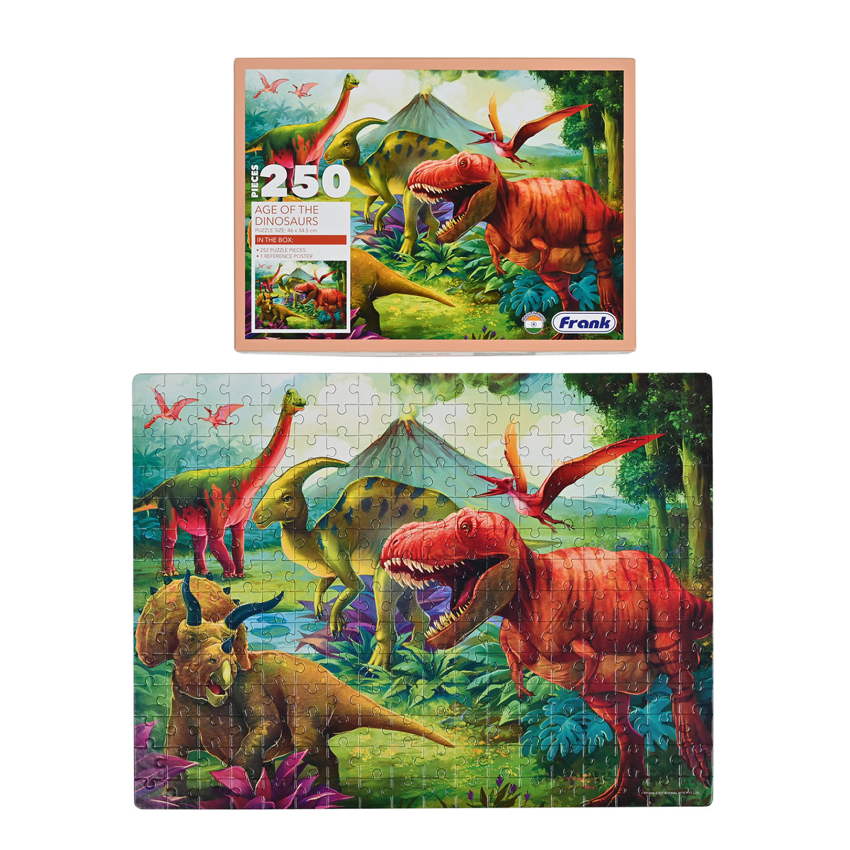 Age of the Dinosaurs 250 Pieces Puzzle