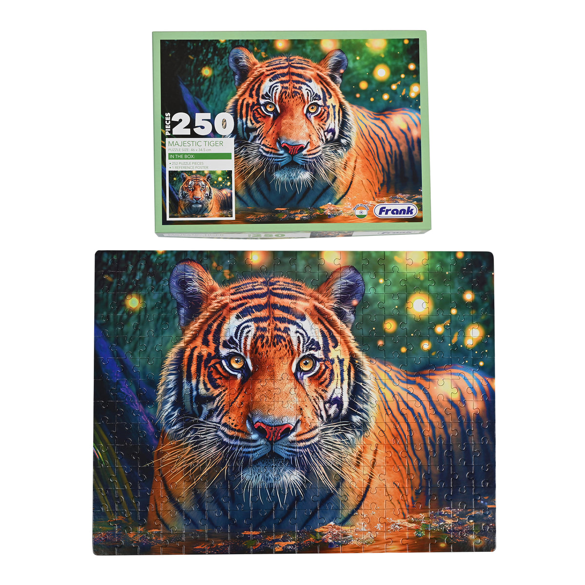 Majestic Tiger 250 Pieces Puzzle