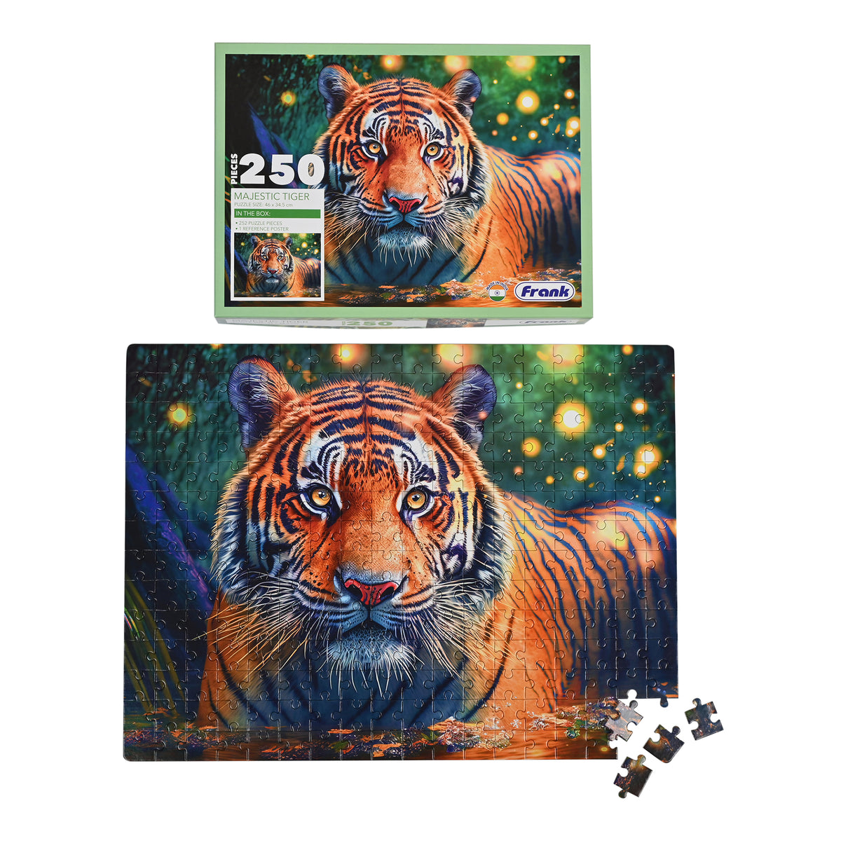 Majestic Tiger 250 Pieces Puzzle