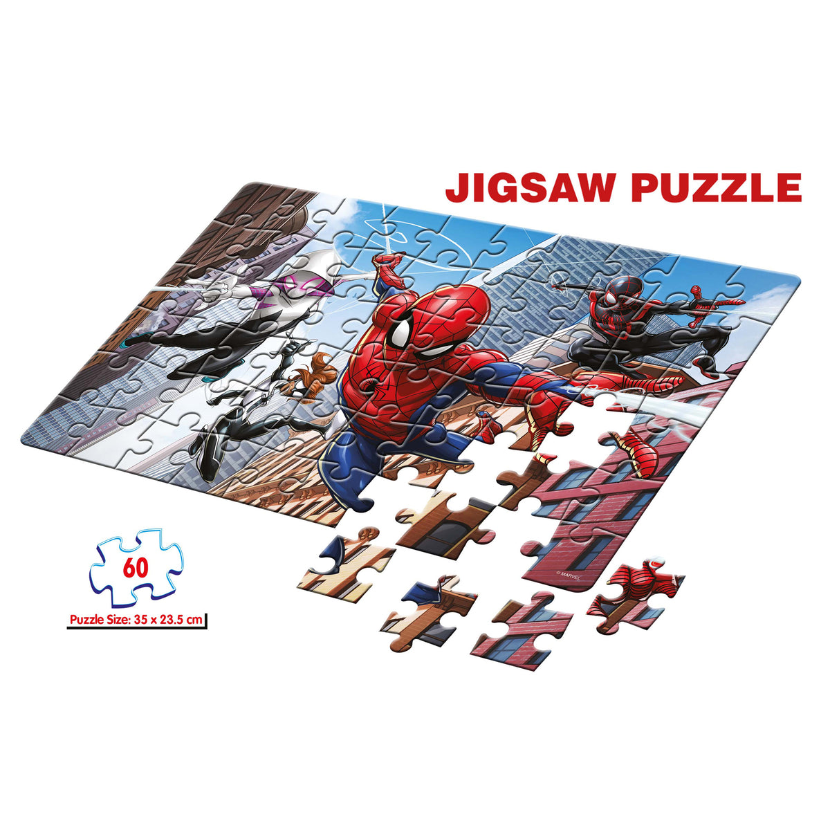 Marvel Spider-Man 60 Pieces Puzzle