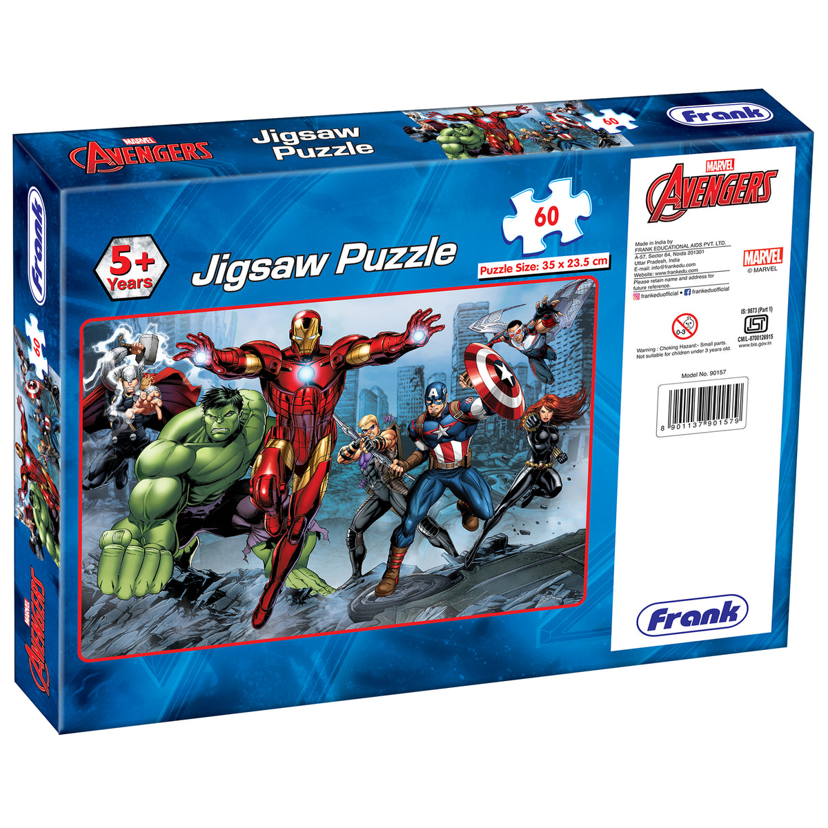 Marvel Avengers 60 Pieces Puzzle