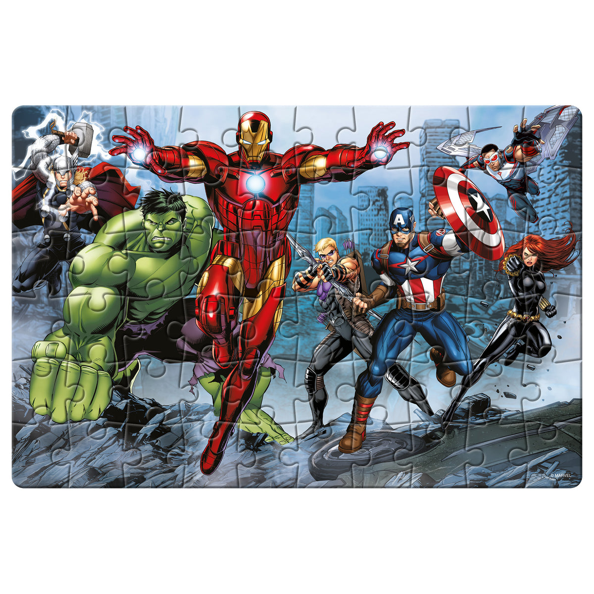 Marvel Avengers 60 Pieces Puzzle