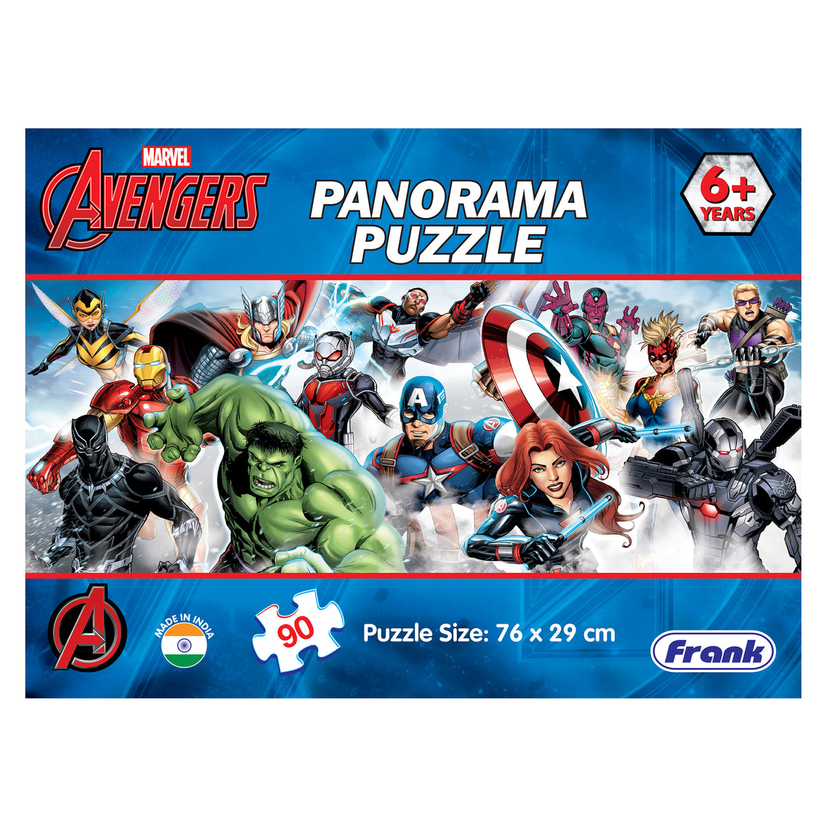 Marvel Avengers 90 Pieces Panorama Puzzle