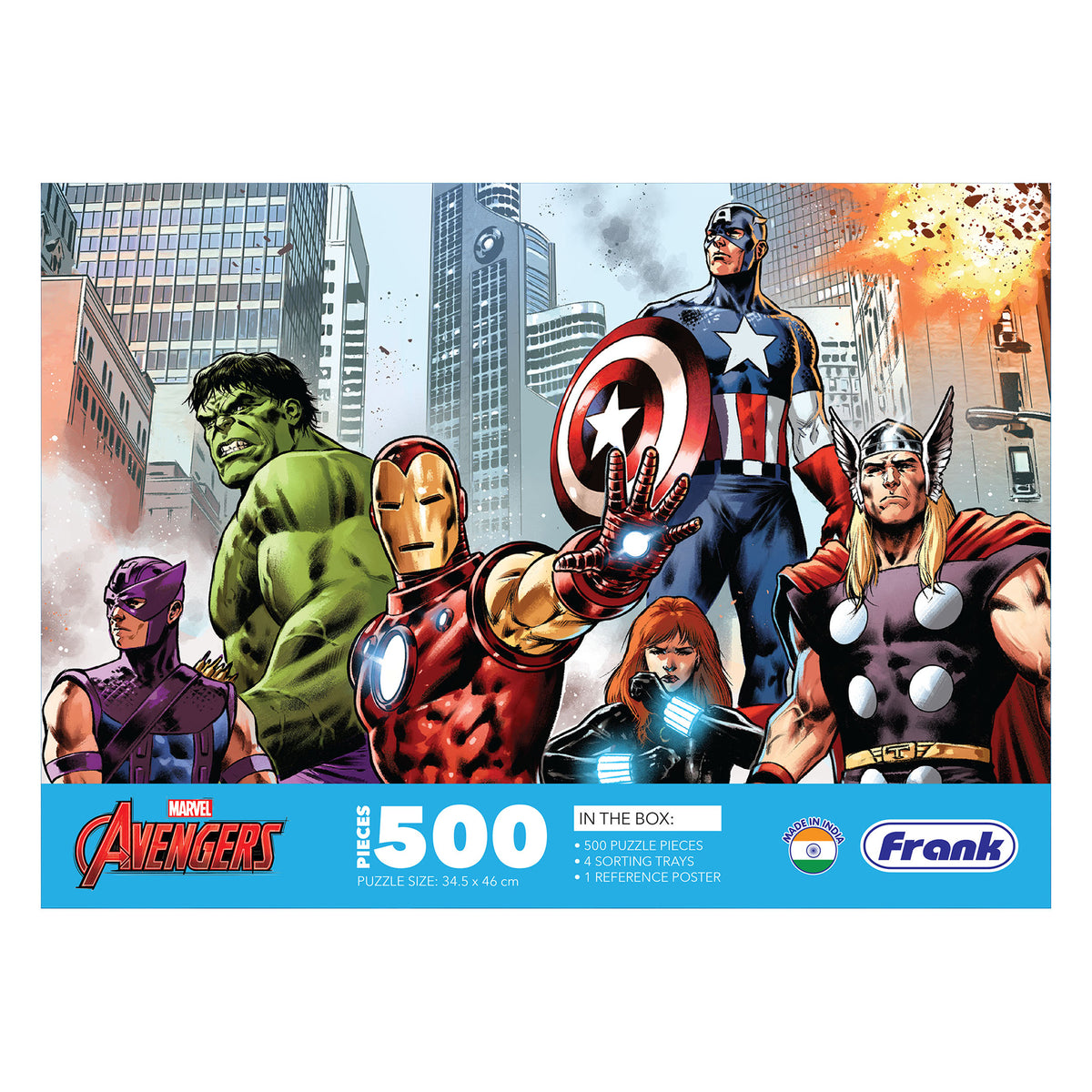 Marvel Avengers 500 Pieces Puzzle