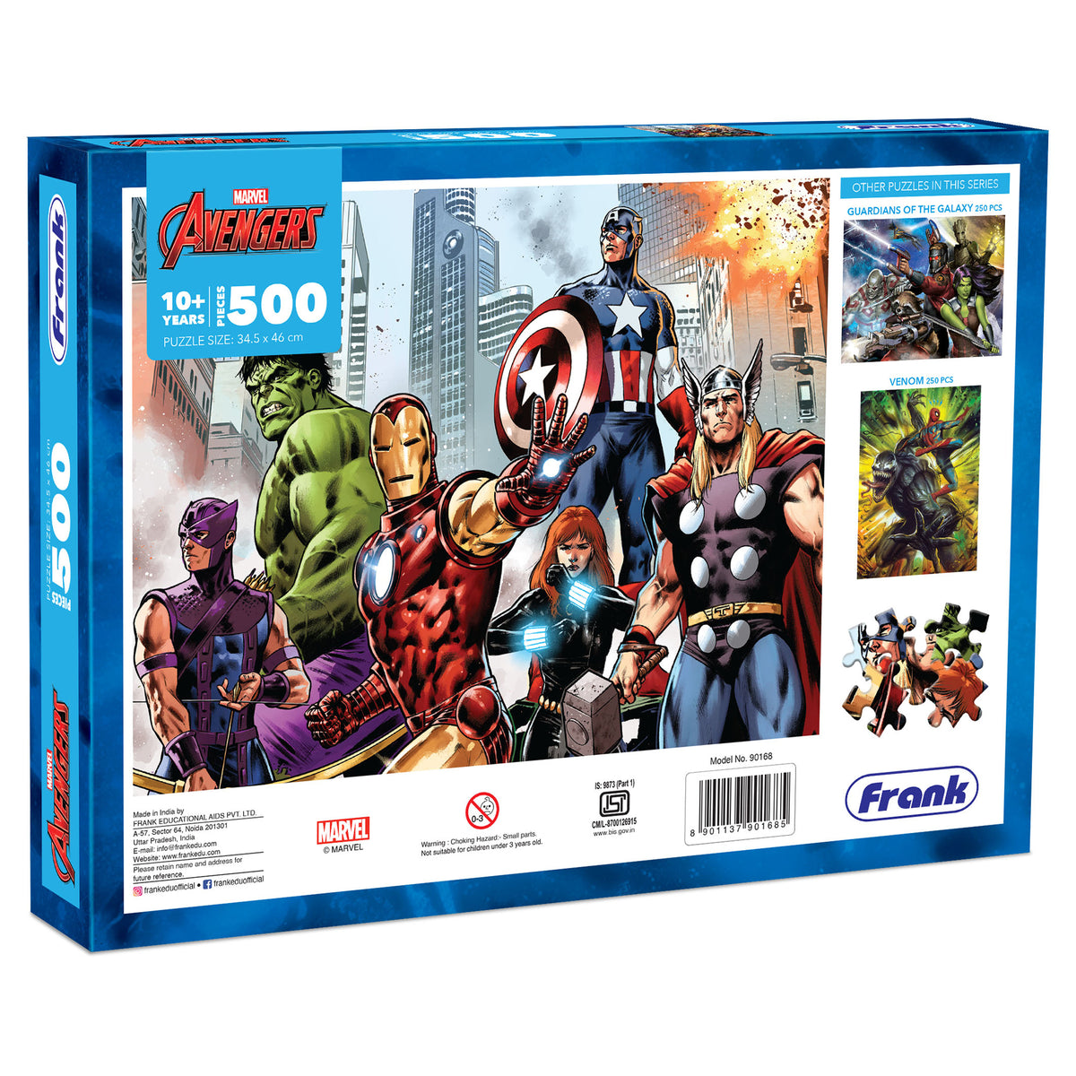 Marvel Avengers 500 Pieces Puzzle